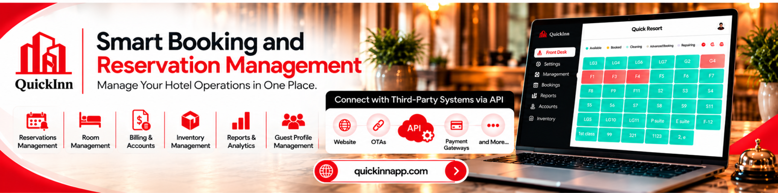Quick Inn | Hotel Management & Booking Software